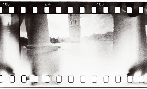 amostra pinhole filme - fotografia imagem - fotografias e filmes do acervo