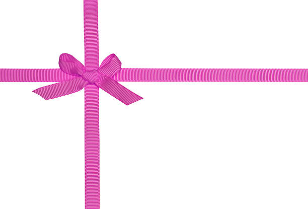 Pink Bow stock photo