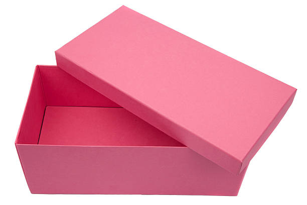 Pink box stock photo