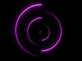 istock Pink circle backgrounds 1299069574