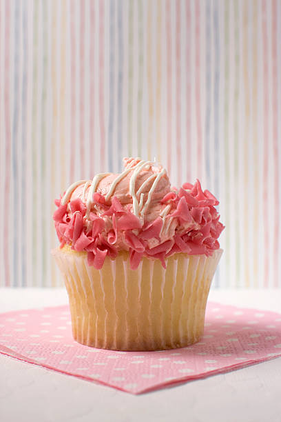 Pink Cupcake stock photo