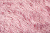 istock Pink fur background 471113780
