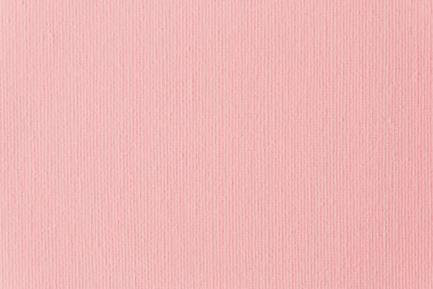Pink Millennial Primed Artists Canvas Rose Gold Linen Cotton Texture Art Fabric Background Close-Up Grid Pattern Pale Pink Pastel Macro Photography stock photo