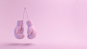 istock Pink Series Boxing Gloves 1365410587