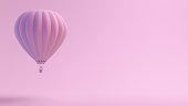 istock Pink Series Hot Air Balloon 1365585719