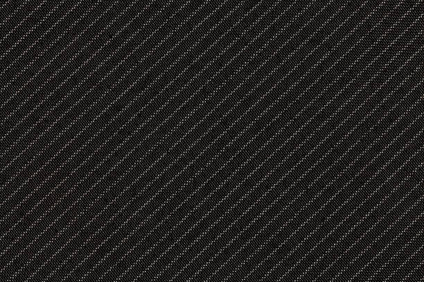 Pinstripe suit fabric stock photo