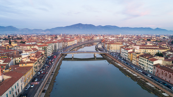 Pisa, ITA | Aerial Cityscape |