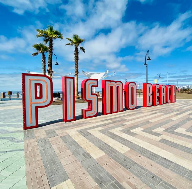 Pismo Beach California stock photo