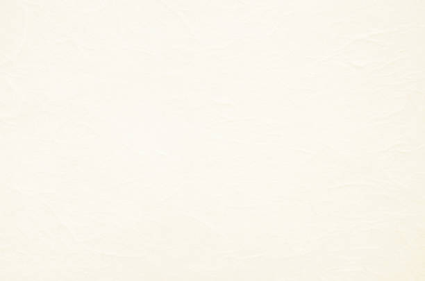 Plain beige washi paper texture background. Japanese paper texture stock photo