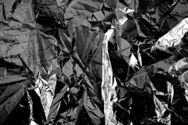 Plastic Bag Texture background, plastic film background stock photo