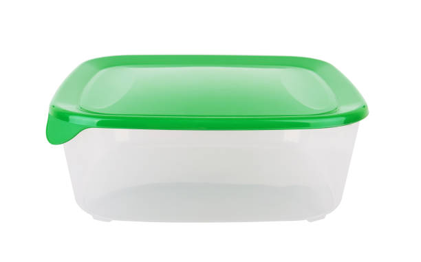Plastic container for food Plastic container for food isolated on white plastic container stock pictures, royalty-free photos & images