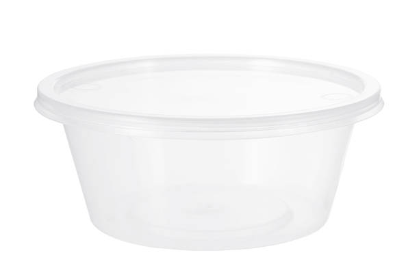 Plastic Container Plastic Container on White Background plastic container stock pictures, royalty-free photos & images