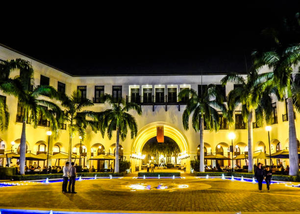 Plaza Lagos Samborondon Guayaqui stock photo