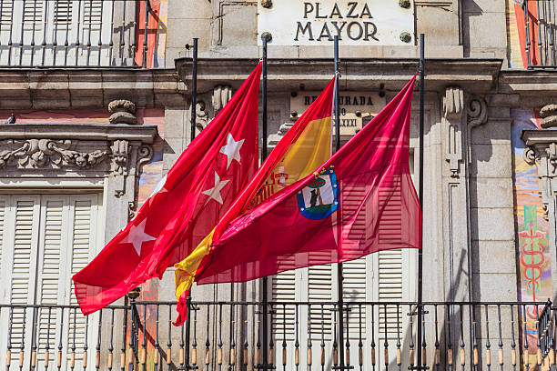 Plaza Mayor, Madrid stock photo