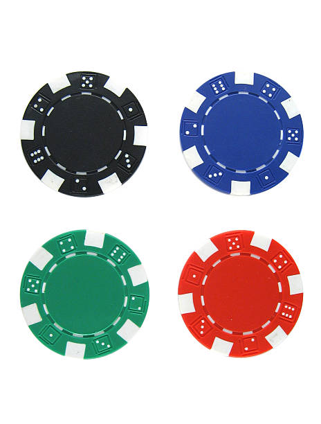 Poker Chips  gambling chip stock pictures, royalty-free photos & images