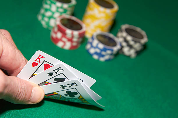 Poker stock photo