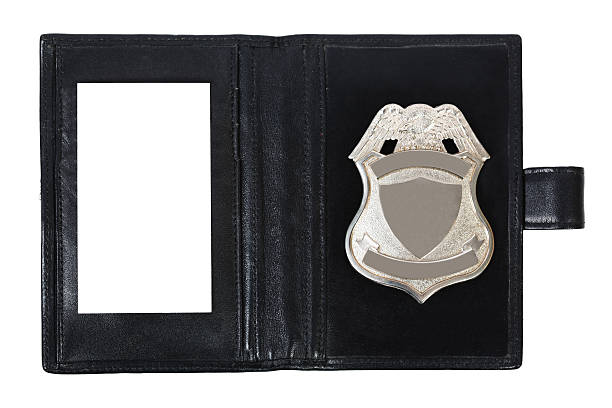 NY Police Officer Badge Case ID Wallet Credit Card License Business Card Holder 