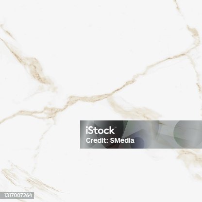 istock Porcelain floor tile texture with gold coloured vein patterns and marble effect 1317007264