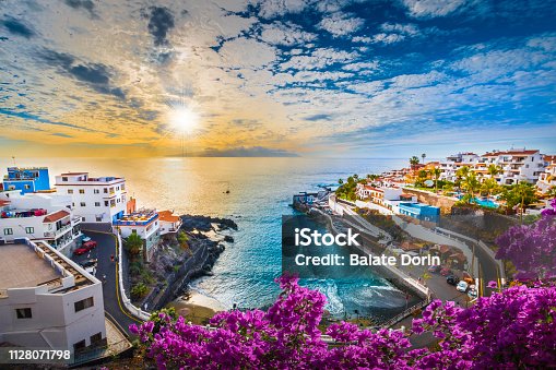 istock Port of Santiago city, Tenerife 1128071798