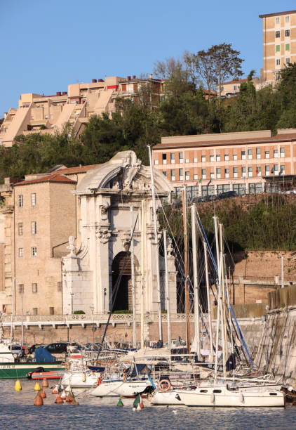 Porta Pia in Ancona. stock photo