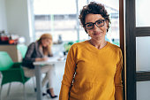 Photo of portrait business women  in the office