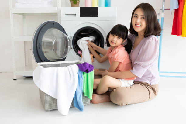 359 Asian Mom Laundry Stock Photos, Pictures & Royalty-Free Images - iStock