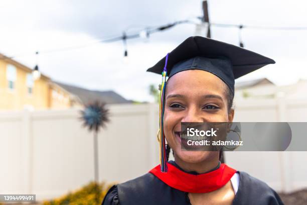 Portrait of a beautiful young graduate