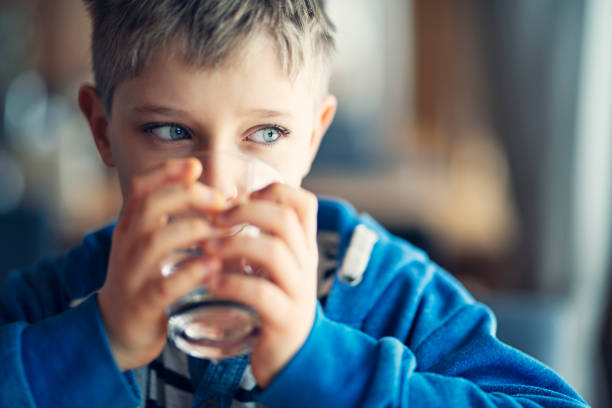 Portrait of a cute little boy drinking a glass of water Portrait of a cute little boy drinking a glass of water. The boy is 8 years old.
Nikon D850 drinking water stock pictures, royalty-free photos & images
