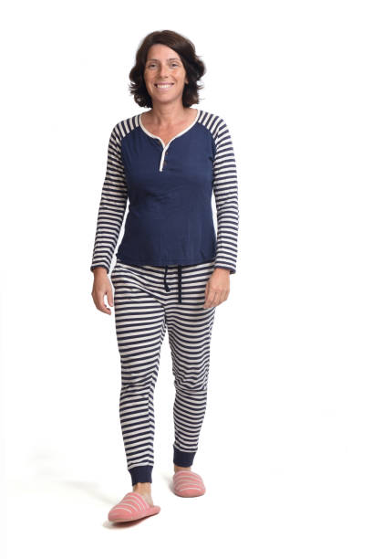 Mature Woman In Pajamas Stock Photos, Pictures & Royalty-Free Images ...
