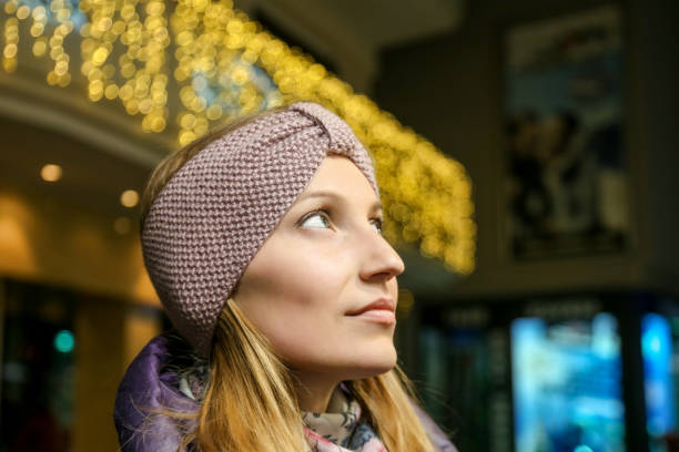 Knit Toque with matching headband