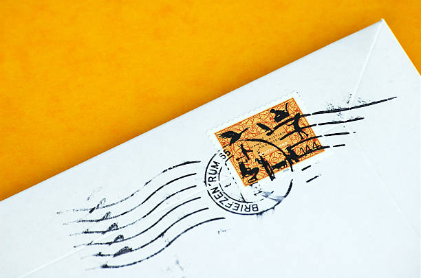 Postage Stamp stock photo