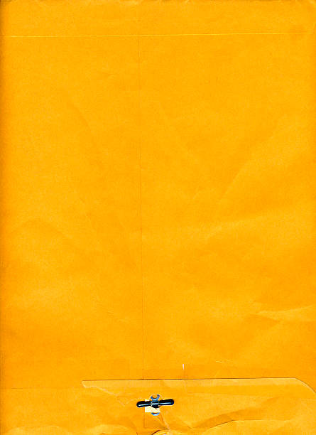 US postal envelope 9x12' (XXL) stock photo