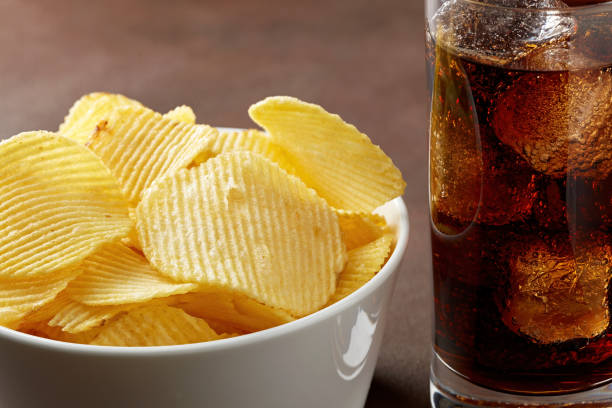 193 Golden Chips With Soda Stock Photos, Pictures & Royalty-Free Images -  iStock