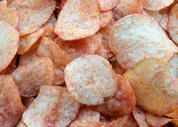 Potato Chips stock photo