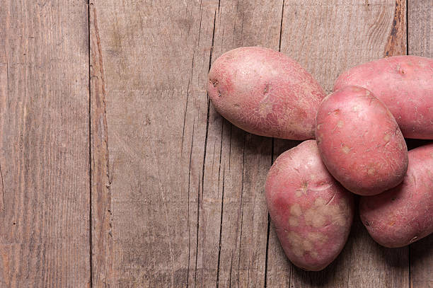 Potatoes stock photo