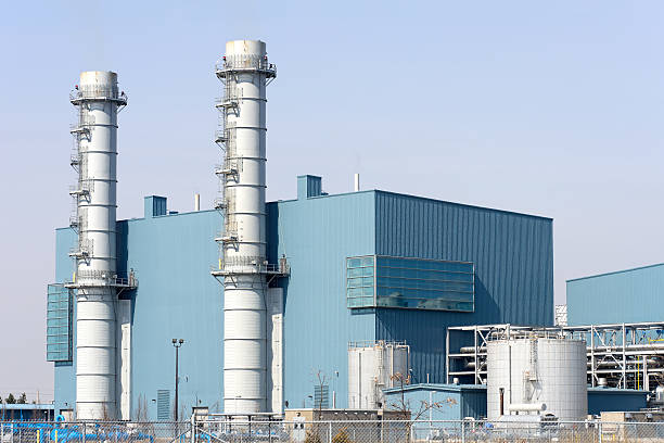 Power Plant stock photo