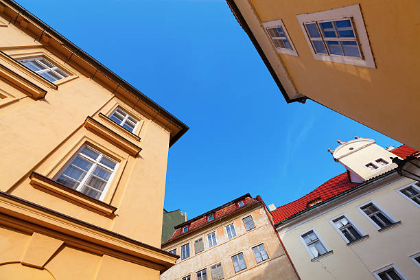 Prague Apartments stock photo