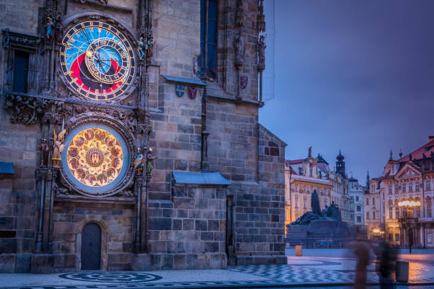 プラハの天文時計のストックフォト Istock