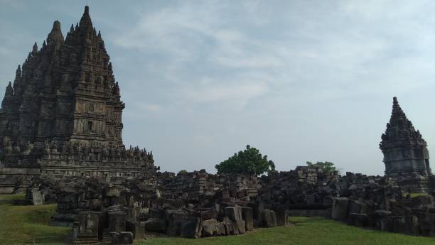 Prambanan Temple Indonesia stock photo