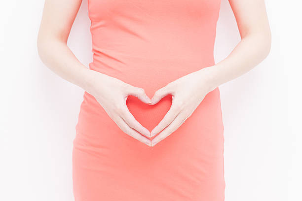 Pregnant women stock photo