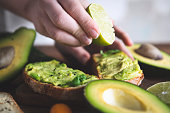 avocado sandwich preparation