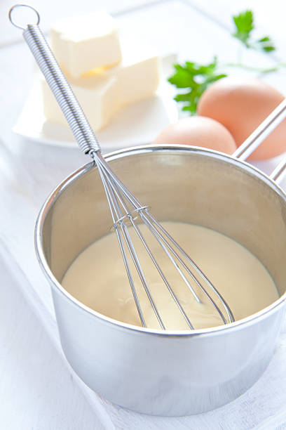 Bechamel Sauce Stock Photos, Pictures & Royalty-Free ...