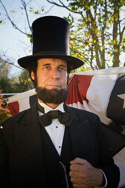 President Abraham Lincoln stock photo