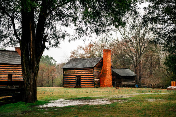 President James K. Polk Historic Site, Charlotte. North Carolina President James K. Polk State Historic Site in Pineville, Charlotte. North Carolina.
The President James K. Polk State Historic Site is a division of the NC Department of Natural and Cultural Resources. Free Daily admission. james knox polk stock pictures, royalty-free photos & images