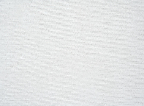Artist's canvas with white primer
