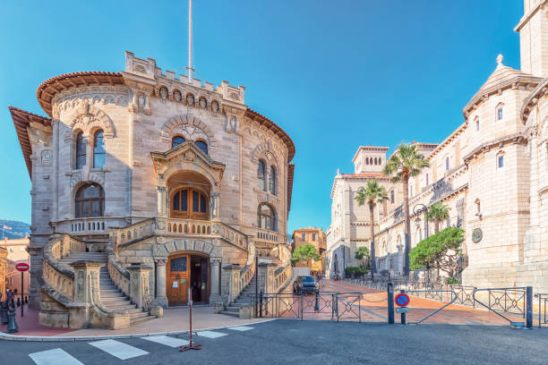 Principality of Monaco stock photo