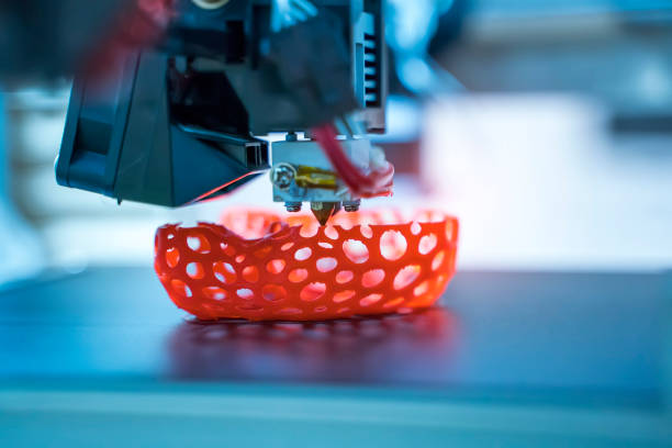 3D Printing Machine stock photo