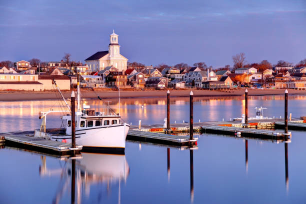 Provincetown, Cape Cod Provincetown is a town located at the extreme tip of Cape Cod. Sometimes called P-town the town is known for its beaches, harbor, artists, tourist industry, and its reputation as a gay village. massachusetts stock pictures, royalty-free photos & images