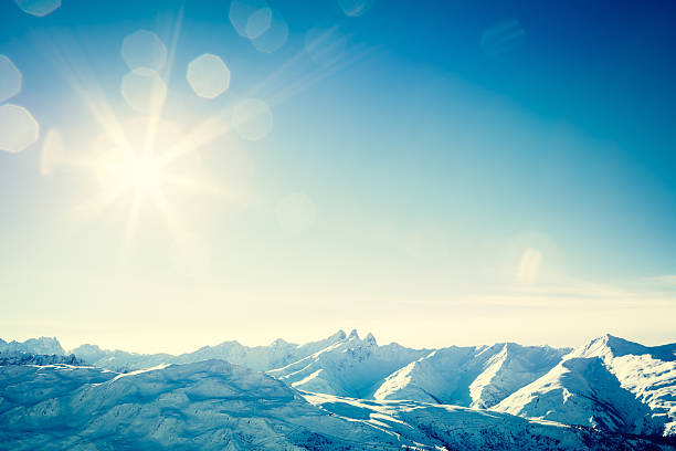 pure winter - alpen unscharf winter stock-fotos und bilder