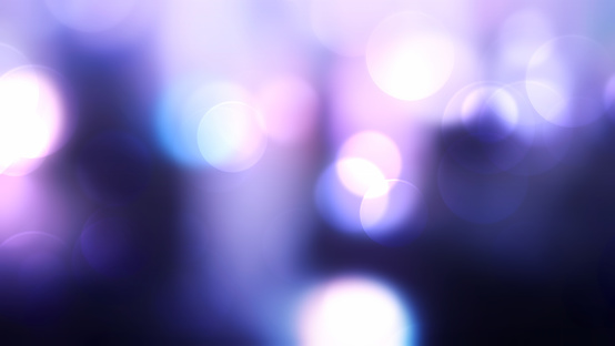 Purple abstract bokeh background blur